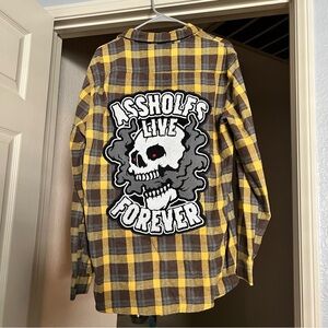 Assholes Live Forever (ALF) Flannel